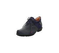 Think! Homme Kong Herren Lederfutter Derby, Bleu Marine Break 8070, 40.5 EU