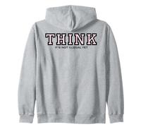 Think It's Not Illégal Yet Collegiate Style Sweat à Capuche