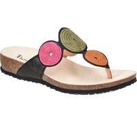 Think JULIA Femmes Mules - Pantoufles pour orteils noir Loisirs NEU