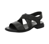 THINK! Kamaa Sangle Durable Tannée sans Chrome,Sandale Femme,0000,Noir,41 EU