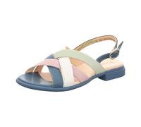 THINK! Kamaa Sangle Durable Tannée sans Chrome,Sandale Femme,Combinaison Denim 8000,38 EU