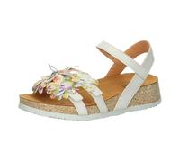 THINK! Koak Slingback Durable Tanné sans Chrome,Sandale Femme,1000 Bianco Combi,37 EU