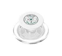 Think Like A Proton Stay Positive Science Nerd Chimie Jeu de Mots PopSockets PopGrip pour MagSafe