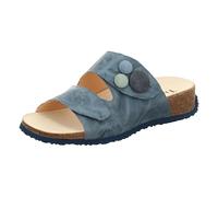 Think! Mizzi Chaussons Durables Tannés sans Chrome,Mules Femme,Combinaison Denim 8010,45 EU