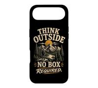 Think Outisde, No Box Required - Camping Outdoors Nature Coque pour iPhone Air