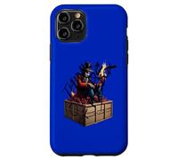 Think Outside of The Box Guy Fawkes Humour Coque pour iPhone 11 Pro