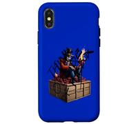 Think Outside of The Box Guy Fawkes Humour Coque pour iPhone X/XS