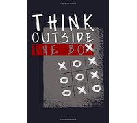 Think Outside The Box: Blank Paper Sketch Book - Artist Sketch Pad Journal For Sketching, Doodling, Drawing, Painting Or Writing