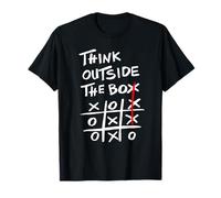 Think Outside The Box Citations inspirantes Amusantes T-Shirt