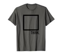 Think Outside The Box Clever Thinker Nerd or Geek Cadeau T-Shirt