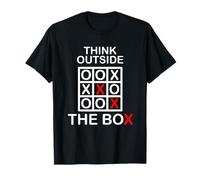 Think Outside The Box - Think Out Of The Box - Nerd drôle T-Shirt