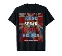 Think. Speak. Resist. Reform - Motif écureuil rouge indigène T-Shirt