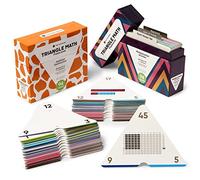 Think Tank Scholar Triangle Math 752 Equations, All Facts 0-12 Box Set Addition, Subtraction, Multiplication, Division Flash Cards: Kindergarten, 1ST, 2ND, 3RD, 4TH, 5TH, 6TH Grade - Has Three Corners
