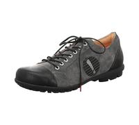 Think!Think! Homme Semelle Amovible Durable Kong Chaussures basses à lacets, Noir Combi 0000, 45.5 EU