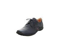 Think!Think! Homme Semelle Amovible Durable Stone Chaussures basses à lacets, Bleu Marine 8030, 47 EU