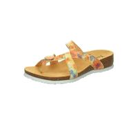 THINK! Tongs bleu clair / jaune / rouge, Taille 38