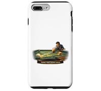 Think Two Shots Ahead Billard Art Coque pour iPhone 7 Plus/8 Plus