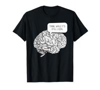 Think, While It's Still Legal: Free Speech & Thinking Brain T-Shirt