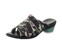 THINK! Zaza Sangle Durable Tannée sans Chrome,Sandale Femme,9000 Noir,40 EU