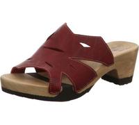 Think ZUNDA Femmes Mules - Pantolette rouge Élégant NEU