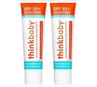Thinkbaby Écran solaire pour bébé SPF 50+ Lot de 2 - 90 ml