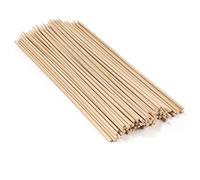 Thinkbamboo Premium 5 mm d'épaisseur Extra long brochettes de bambou, 45 cm 100pc Sac