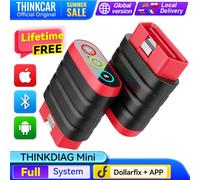 THINKCAR THINKDIAG MINI Scanner automatique OBD2, systèmes complets de diagnostic, tous les voitures, outils de diagnostic automobile gratuits à vie THINKDIAG MINI