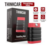 THINKCAR THINKDIAG MINI Scanner Automobile, Suppression des Codes d'Erreur, Lecture du Système Complet ECM SRS OBD2, Outils de Diagnostic Automobile via l'application THINKDIAG+