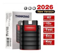 Thinkcar ThinkDiag OBD2 Scanner Outil d'analyse OBD II pour Systèmes Complets, 15 réinitialisation Mise à Jour Gratuite 1 Ans
