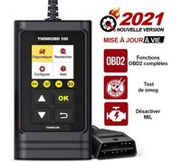 thinkcar ThinkOBD 100 Scanner Auto Diagnostic OBD2 - EOBD-Can pour Lire et Effacer Les Codes d’Erreur du Moteur Testeur d'EVAP A23
