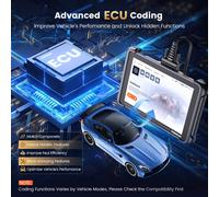 THINKCAR ThinkSCAN 689 Outil de diagnostic OBD2 pour voiture, avec 34 fonctions de remise à zéro et diagnostic complet des systèmes, lecteur de données pour tests actifs, codage avancé de l’ECU et con