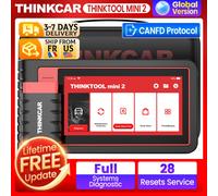 THINKCAR Thinktool Mini Mini 2 CANFD Outil de diagnostic de voiture Scanner Obd2 Diagnostic automobile Codage ECU Obd 2 Diagnostic 28 Réinitialisations THINKTOOL MINI