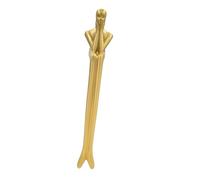 Thinkers Poignée de placard en forme de pièce Doré brillant | Poignée de placard élégante et unique en forme de penseurs créatifs pour armoires et meubles Décoration de porte
