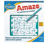 ThinkFun - 76320 - Amaze - Un Labyrinthe en évolution. Qui trouvera la Sortie ? Un Jeu de Puzzle pour garçons et Filles de 8 Ans et Plus