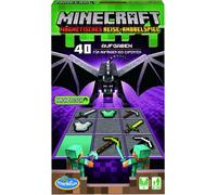 ThinkFun - 76402 - Minecraft - Le jeu de voyage magnétique. Parfait pour le voyage et comme cadeau Un jeu de logique pas seulement pour les fans de Minecraft