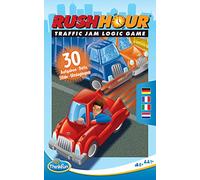 ThinkFun - 76439 - Rush Hour - Le célèbre Jeu de logique au Format Compact en Tant Que Jeu de Voyage pour Enfants et Adultes à partir de 8 Ans