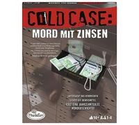 ThinkFun - 76486 - Cold Case : Meurtre avec intérêt. Le Thriller Policier dans Votre Propre Maison. Qui Trouve Le Tueur ? Un Jeu de Puzzle pour Un ou Un Groupe de 14 Ans et Plus