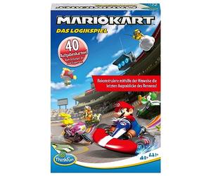 ThinkFun - 76536 - Mariokart - Le Jeu de logique - Le Jeu Rapide de Combinaison et de déduction. Utilisez la logique pour découvrir Qui va Gagner la Course !