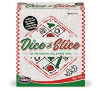ThinkFun - 76578 - Dice & Slice - Le Jeu de stratégie Roll & Write, Jeu de logique pour 2 à 6 Joueurs
