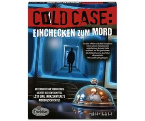 ThinkFun - 76677 - Cold Case : Enregistrement pour Meurtre. Le Thriller Policier dans Votre Propre Maison. Que s'est-il passé ? Un Jeu de Puzzle délicat pour Les individus ou Les Groupes