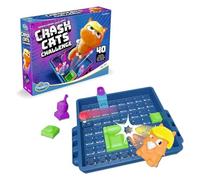 ThinkFun - Crash Cats - Jeu de logique - Casse-tête - Chats - 40 défis 4 Niveaux - 1 Joueur ou Plus - dès 8 Ans - Ravensburger - 76600 - Mixte - Version française