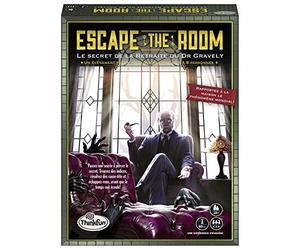 Thinkfun - Escape the Room - Le secret de la Retraite du Dr Gravely - Jeu d'escape - Coopératif - de 3 à 8 joueurs dès 13 ans - Ravensburger - 76312 - Version française