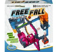 Thinkfun Free Fall 76548 Jeu de réflexion - 60 défis pour tous les âges
