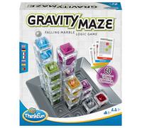 ThinkFun - Gravity Maze - Jeu de Logique et Casse-Tête Adulte et Enfant dès 8 Ans - Circuit à Billes et Jeu de Construction 3D - 60 Défis Évolutifs - 1 Joueur et Plus - Multilingue (Français) - 76433