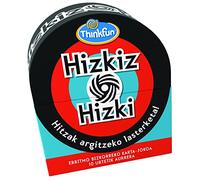 ThinkFun - Hizkiz Hizki - Lettre à Lettre en Euskera, Jeux de Cartes, Mots et Compétences Linguistiques, Version Euskera, Age 10+ Ans