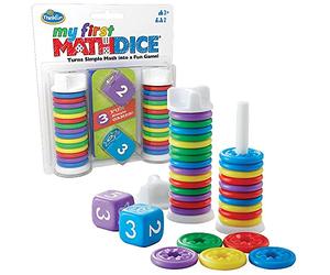 Thinkfun Mon Premier Jeu de dés mathématiques pour Enfants à partir de 3 Ans - Jouet éducatif d'apprentissage pour Les Tout-Petits