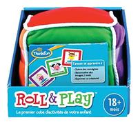 ThinkFun - Roll & Play - Jeu d'éveil - Educatif - Le Premier Cube d'activités de Votre Enfant - 1 Joueur ou Plus - A partir de 18 Mois - Ravensburger - 76480 - Version française