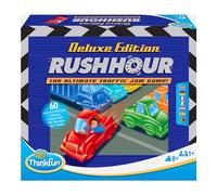 Thinkfun - Rush Hour Deluxe - Jeu de logique - Casse-tête - 60 défis - 5 niveaux - Embouteillage -1 joueur ou plus dès 8 ans - Ravensburger - 76438 - Multilingue (Français inclus)