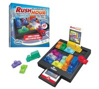 ThinkFun Jeu de logique Rush Hour – 40 défis, 4 niveaux – 1+ joueur dès 8 ans – Version française