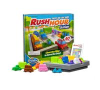 ThinkFun Rush Hour Junior - Jeu de logique Classique sur Les embouteillages | Nouveau Look pour 2024 | Jouet STEM pour Enfants | Puzzles attrayants à partir de 5 Ans | Édition Junior de The